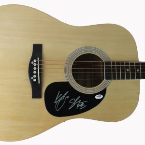Thompson Square (Keifer & Shawna) Signed Acoustic Guitar PSA/DNA #AA86675