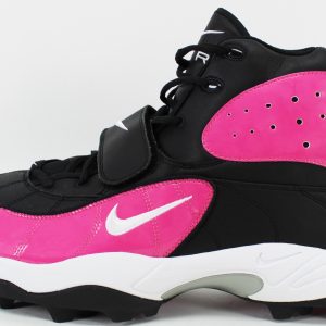 Nike Air Pro Shark Stove Cleats Black White Hot Pink (BCA) Size 17 New In Box