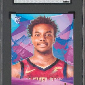 Cavaliers Darius Garland 2019 Panini Court Kings #84 Rookie Card Graded 9! SGC