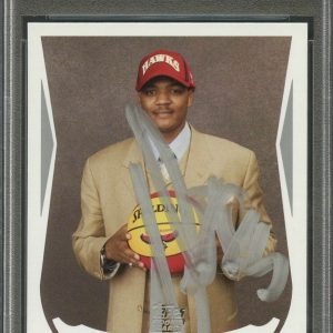2004 Topps #237 Josh Smith signed Auto Card PSA/DNA Slabbed Hawks