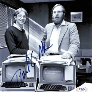Paul Allen Signed 8x10 Photo PSA/DNA LOA Microsoft Autographed