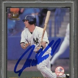 1998 Pacific Crown Collection #148 Joe Girardi Signed Card PSA Slabbed Auto Yank