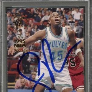 1995 Topps Stadium Club #314 Sean Rooks Signed Card Auto Graded 10 PSA Slabbed