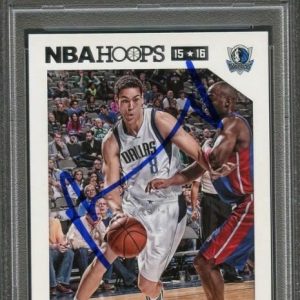 NEW LISTING2015-16 NBA Hoops #199 Dwight Powell Card AUTO Grade 10 PSA Slabbed Mavericks