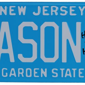 Ari Lehman Friday The 13th "Highway To Hell!" Signed License Plate BAS Witnessed