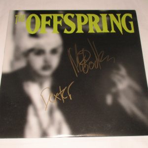 THE OFFSPRING SIGNED VINYL RECORD JSA