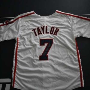 TOM BERENGER signed autographed MAJOR LEAGUE Indians Jake Taylor Large Jersey