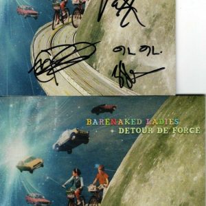 BARENAKED LADIES Signed CD Insert RARE FULL GROUP autographed