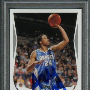 2004 Topps #40 Andre Miller Signed AUTO PSA Slabbed Nuggets