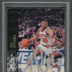 1994 Upper Deck #102 Doc Rivers Signed Card AUTO PSA Slabbed