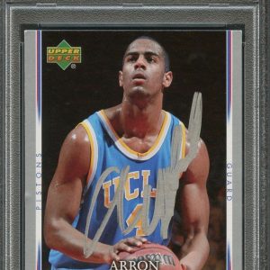 2007-08 Upper Deck First Edition #226 Arron Afflalo Signed Card AUTO PSA Slabbed