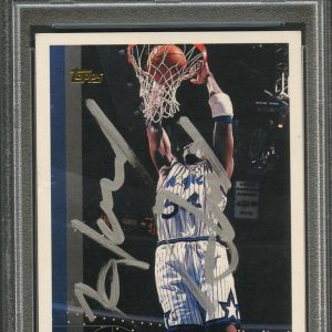 1997-98 Topps #9 Horace Grant Signed Card AUTO PSA Slabbed Magic
