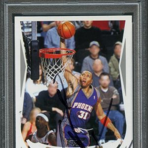 2004-05 Topps Basketball #90 Shawn Marion Signed AUTO PSA Slabbed
