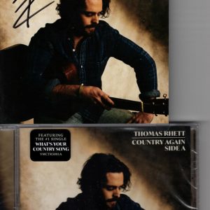THOMAS RHETT Signed Autographed COUNTRY AGAIN CD & Insert