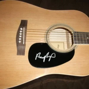 Ronnie Milsap IP Signed Autographed Acoustic Guitar PSA