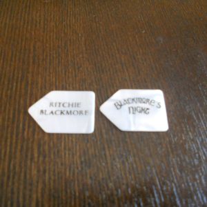 Ritchie Blackmore Night Rainbow Pearl & Black Guitar Pick