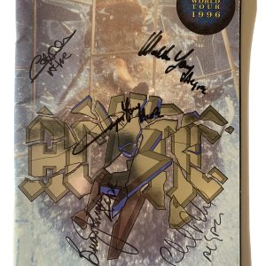 AC/DC Ball Breaker Autographed Signed Tour Book Program Beckett Certified all 5