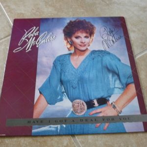 Reba McEntire Autographed Signed Have I Got A Deal For You LP Album Full Name