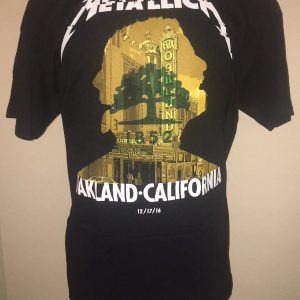 Metallica Band Oakland Ca Show Concert 12/17/16 Heavy Metal