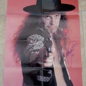 Ted Nugent Signed Autographed Frenzoid Tour Program Poster Beckett Certified