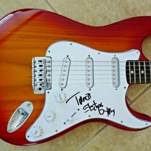 Tracii L.A. Guns Signed Autographed Guitar ELECTRIC GYPSY Lyrics PSA Guaranteed