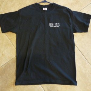 Cybernauts 2001 Def Leppard Japan Crew Only T Shirt Large RARE Joe Elliot Bowie