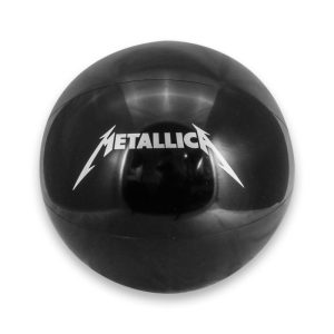 Metallica Logo Black Beach Ball End of Show 24” diameter
