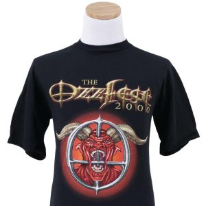 NEW Rare 2000 Ozzy Osbourne Ozzfest Pantera Godsmack Vintage T-Shirt Mens L