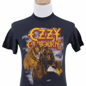 Ozzy Osbourne 1983 Europe Bark At The Moon Tour Vintage T-Shirt Men M