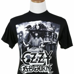 Ozzy Osbourne 1988No Rest For The Wicked Tour Vintage T-Shirt Men L NEW