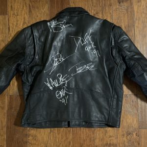 Guns Roses 1991 Signed Leather Jacket REAL Certified PSA Guaranteed Axl Izzy +3
