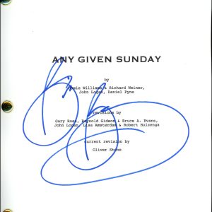 Bill Bellamy "Any Given Sunday" AUTOGRAPH Signed Complete Script Screenplay ACOA
