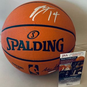 Brandon Ingram New Orleans Pelicans signed F/S NBA Silver Series Basketball JSA