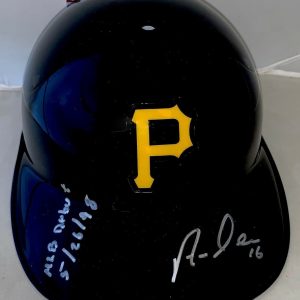 Aramis Ramirez signed Pittsburgh Pirates F/S Souvenir Batting Helmet W/ Insc JSA