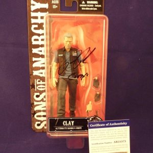 Ron Perlman Sons Of Anarchy Clay 6" Mezco Action Figure Signed PSA Certified B5
