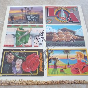 Beach Boys Mike Love & Bruce Johnston Autographed Signed LP Album PSA Guaranteed