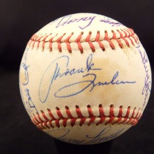 1974 Twins Team Signed x29 OAL Baseball PSA Guaranteed Carew Killebrew Robinson