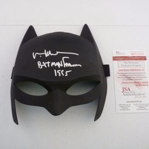 Val Kilmer Signed Autographed Batman Forever 1995 Mask JSA Certified