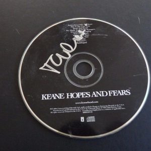 Tom Chaplin Keane Autographed Signed CD PSA or Beckett Guaranteed