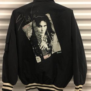 David Lee Roth 1988 Sky Scraper Steve Vai Signed Crew Jacket L Beckett Certified