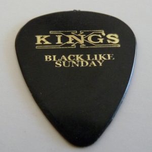 Kings X 2003 Black Like Sunday Doug Pinnick Tour Concert Issued Guitar Pick
