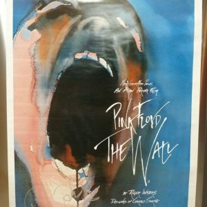 Roger Waters Pink Floyd Signed Autographed 24x36 Poster BAS Certified The Wall 5