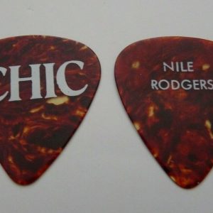 NILE RODGERS CHIC TORTOISE TOUR ISSUED GUITAR PICK