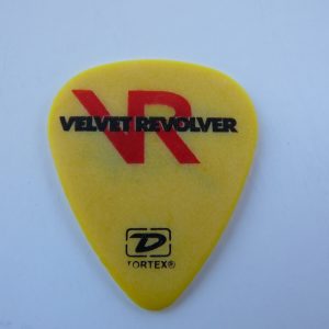 DUFF MCGAGAN GUNS ROSES VELVET REVOLVER 2004 GUITAR PICK Yellow #2