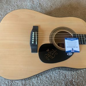 Ruby Stewart, Rods Daughter Signed Autographed Acoustic Guitar Beckett Certified
