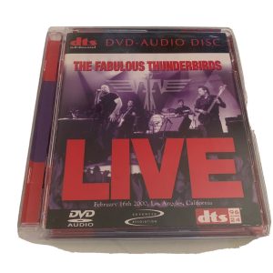 The Fabulous Thunderbirds Live 2-16-2000 L.A. CA. DVD Audio Disc DTS Ent.
