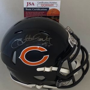 Willie Gault signed Chicago Bears Speed mini helmet autographed JSA