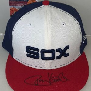 Ron Kittle signed Chicago White Sox New Era Fitted Hat autographed JSA