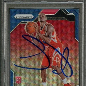 2016 Panini Prizm Blue /99 #224 Gary Payton II Signed Card AUTO PSA Slabbed Hous