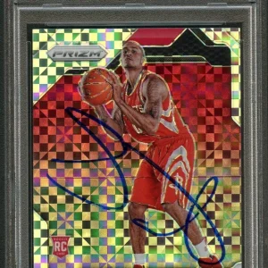 2016 Panini Prizm Suburst #224 Gary Payton II Signed Card AUTO PSA Slabbed Houst